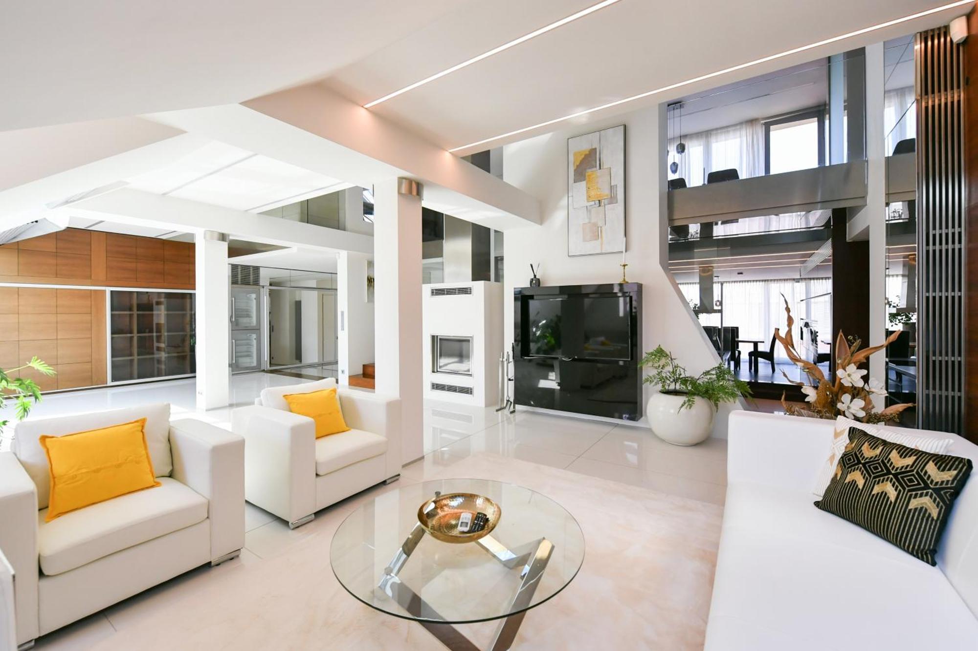 Presidential Penthouse, 303M2, Jacuzzi On Terrace, Sauna, 6Bdrm, 4Bthrm, Ac, Lift Prag Exterior foto